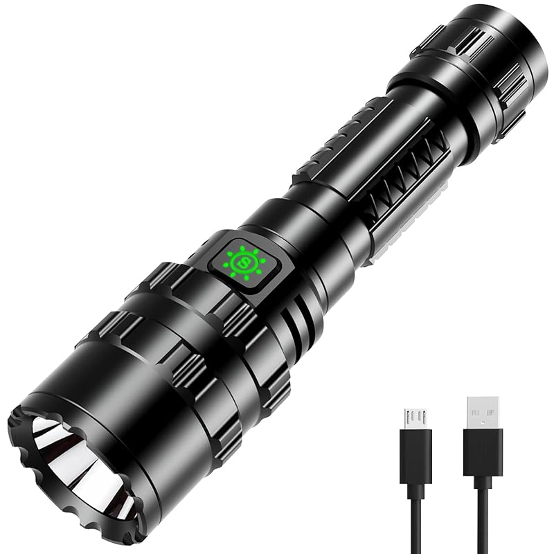 APLOS F01 LED flashlight handy light - 1200 lumens super bright flash light IP66 waterproof 5 mode dimming Power outage measures mountain climbing
APLOS F01 LED flashlight handy light - 1200 lumens super bright flash light IP66 waterproof 5 mode dimming Power outage measures mountain climbing