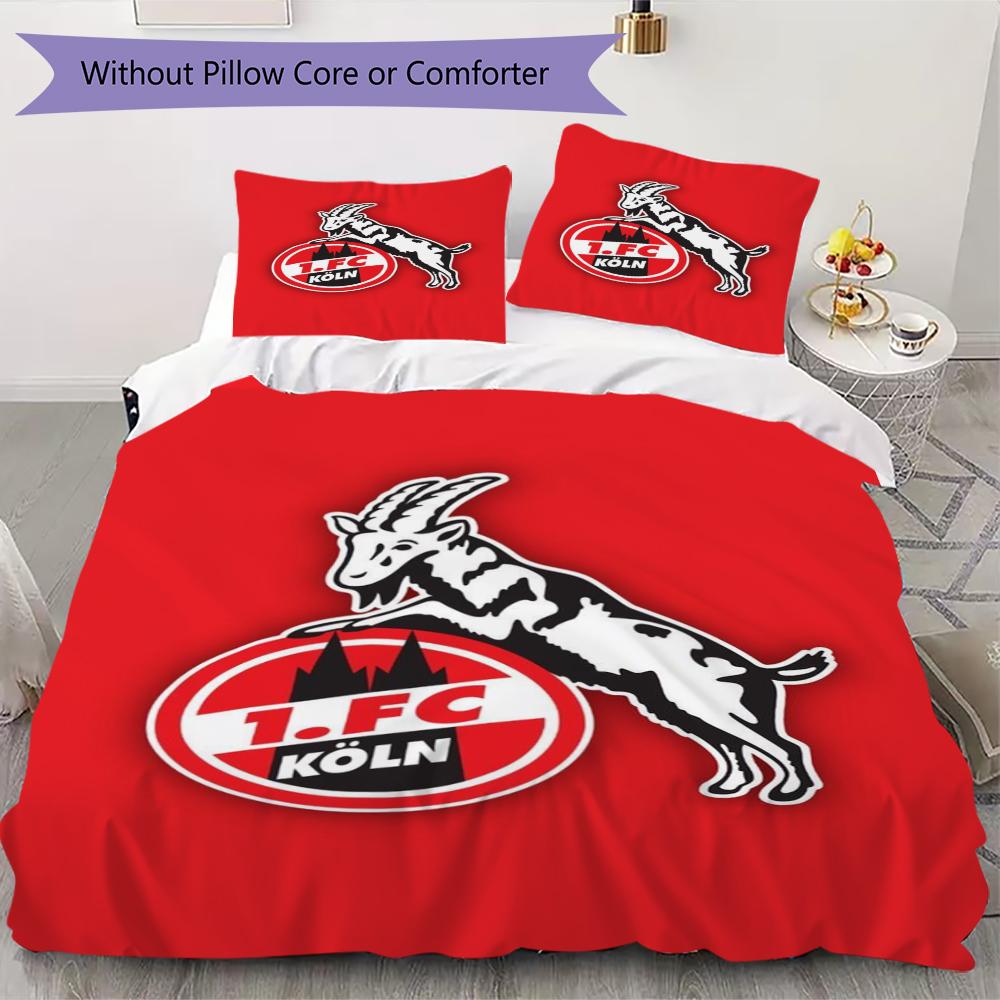 FC KÖLN Pattern Bedding uilt Set uilt Cover Pillowcase Home Decoration Birthday Gift (1 * duvet cover + 2 * pillowcase without core)52 240x220cm
FC KÖLN Pattern Bedding uilt Set uilt Cover Pillowcase Home Decoration Birthday Gift (1 * duvet cover + 2 * pillowcase without core)52 240x220cm
