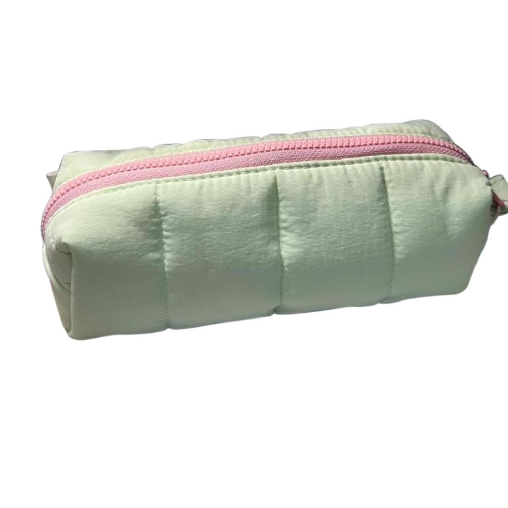 Portable Polyester Pencil Case Milky Green Large Capacity Stationery Bag Stationery Organizer Student
Portable Polyester Pencil Case Milky Green Large Capacity Stationery Bag Stationery Organizer Student