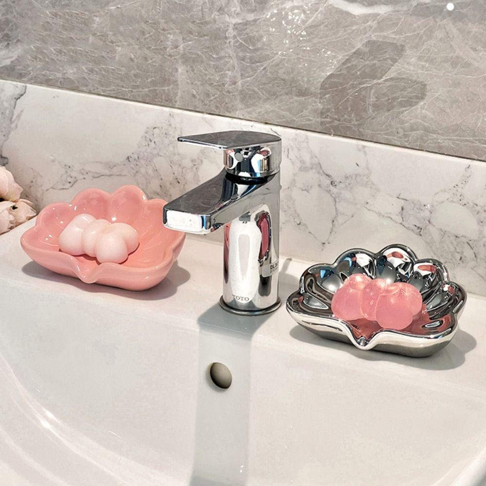 Simple Shell Ceramic Soap Dish Self Draining Soap Drying Rack Solid Color Soap Shelf Kitchen розовый
Simple Shell Ceramic Soap Dish Self Draining Soap Drying Rack Solid Color Soap Shelf Kitchen розовый