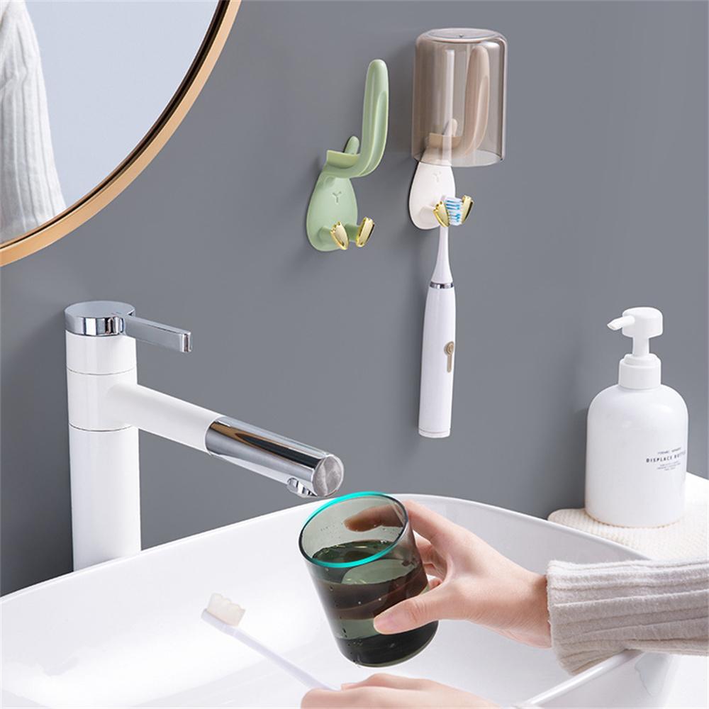 Toothbrush Holder Perforation-free Bathroom Accessories Kids Toothbrush Holder Tooth Brush Drying Rack Without Cup Stand Rack
Toothbrush Holder Perforation-free Bathroom Accessories Kids Toothbrush Holder Tooth Brush Drying Rack Without Cup Stand Rack