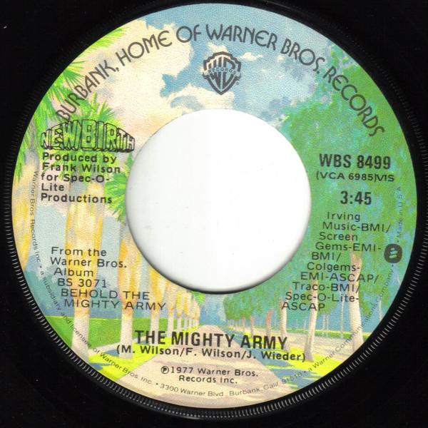 7inch Record NEW BIRTH - The Mighty Army WBS8499 Warner Bros. Re 1976 US Soul/Funk Used
7inch Record NEW BIRTH - The Mighty Army WBS8499 Warner Bros. Re 1976 US Soul/Funk Used