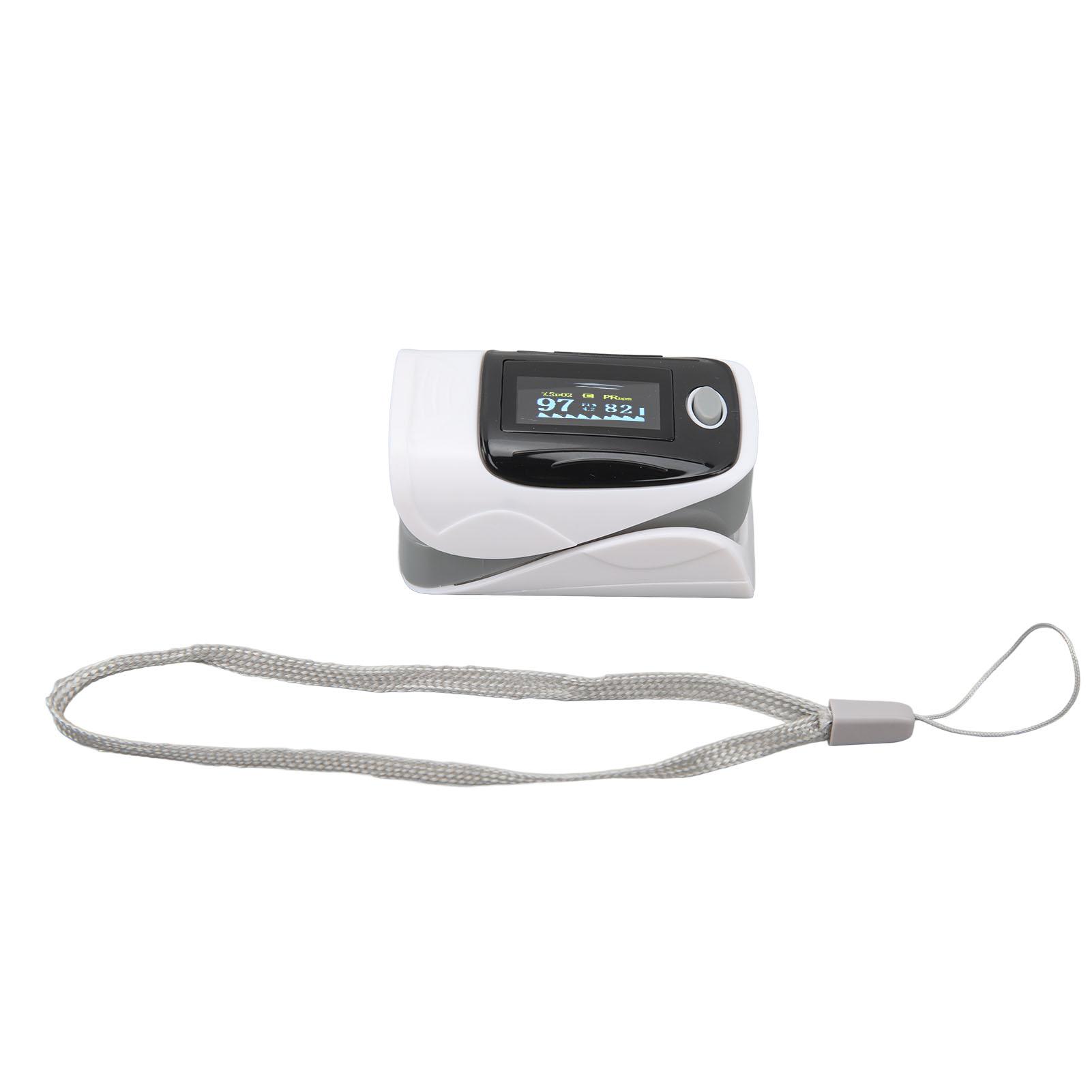 Fingertip Pulse Oximeter Heart Rate Measurement Blood Oxygen SpO2 Saturation Monitor Meter
Fingertip Pulse Oximeter Heart Rate Measurement Blood Oxygen SpO2 Saturation Monitor Meter