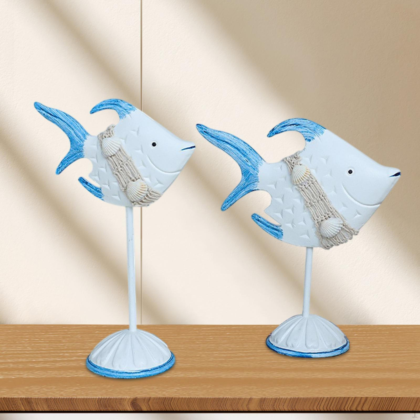2 шт. Рыбы Скульптуры Фигурки Животных Современное Искусство Дисплей Подарочные Украшения Дома Искусственные Blue White
2 шт. Рыбы Скульптуры Фигурки Животных Современное Искусство Дисплей Подарочные Украшения Дома Искусственные Blue White