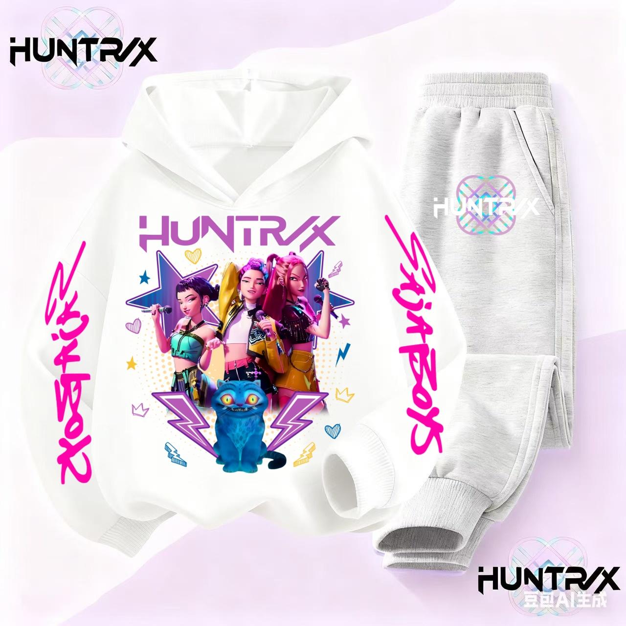 KPop Мисливці на демонів Huntrix Худі Дитячий Мультяшний Одяг Дівчата Худі Светри Штани Набір з 2 шт. Малюки Хлопчики Комплекти 120
KPop Мисливці на демонів Huntrix Худі Дитячий Мультяшний Одяг Дівчата Худі Светри Штани Набір з 2 шт. Малюки Хлопчики Комплекти 120