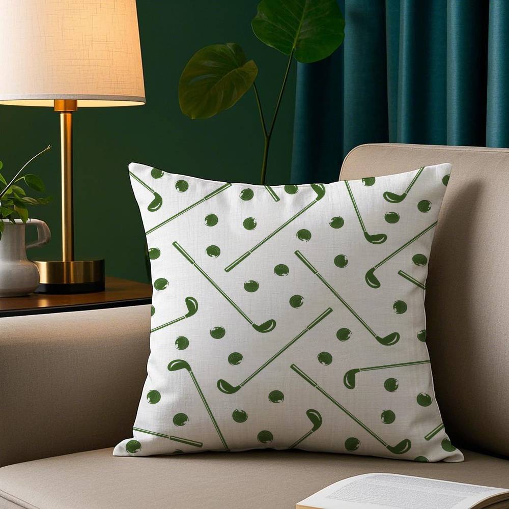 Golf Pattern Pillow Case Plush Fabric Soft Pillowcase Double Sided Print Sofa Cushion Cover Throw 12x12Inch
Golf Pattern Pillow Case Plush Fabric Soft Pillowcase Double Sided Print Sofa Cushion Cover Throw 12x12Inch
