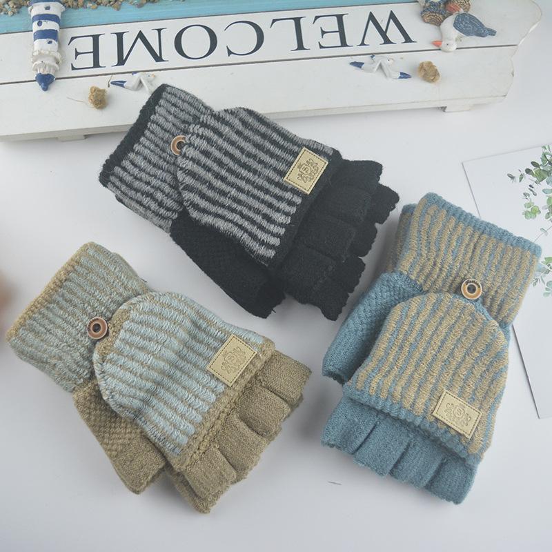 Новые мужские перчатки-митенки с открытыми пальцами, модные и удобные студенческие теплые перчатки, вязаные перчатки average size
Новые мужские перчатки-митенки с открытыми пальцами, модные и удобные студенческие теплые перчатки, вязаные перчатки average size