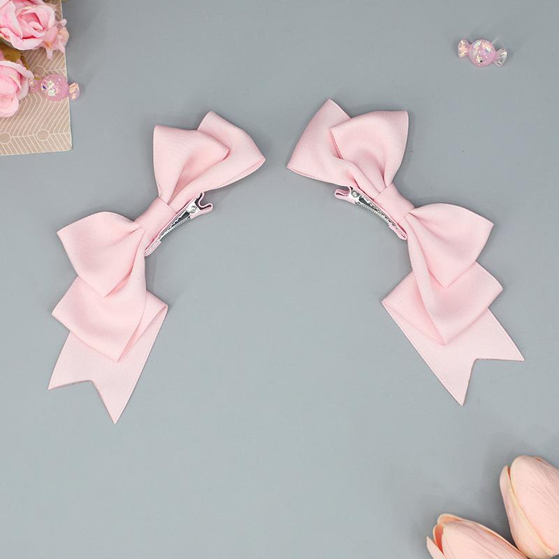 1 пара, модная заколка для волос Kawaii ручной работы в виде банта для женщин, милая заколка для волос в виде аниме из мультфильма, головной убор для косплея, аксессуары для волос, рождественские подарки розовый
1 пара, модная заколка для волос Kawaii ручной работы в виде банта для женщин, милая заколка для волос в виде аниме из мультфильма, головной убор для косплея, аксессуары для волос, рождественские подарки розовый