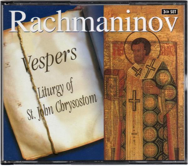 CD SERGEI VASILYEVICH RACHMANINOFF - Vespers / Liturgy Of St. John Chrys 6215 Brilliant Class 2001 UK & Europ Classical Used
CD SERGEI VASILYEVICH RACHMANINOFF - Vespers / Liturgy Of St. John Chrys 6215 Brilliant Class 2001 UK & Europ Classical Used