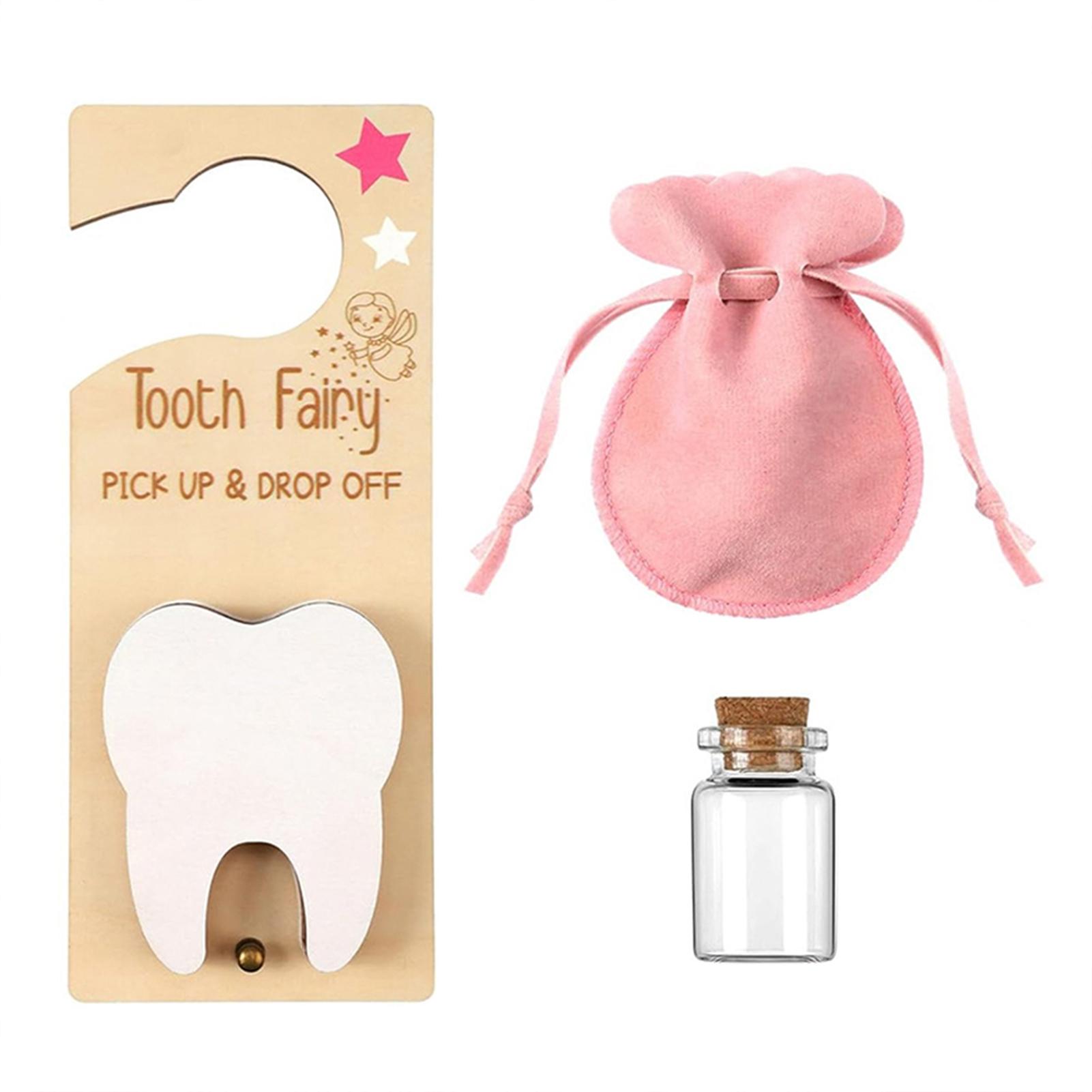Tooth Fairys Door Hanger With Money Holder Tooth Fairys Pick Up Box Keepsake For Kids рожевий
Tooth Fairys Door Hanger With Money Holder Tooth Fairys Pick Up Box Keepsake For Kids рожевий