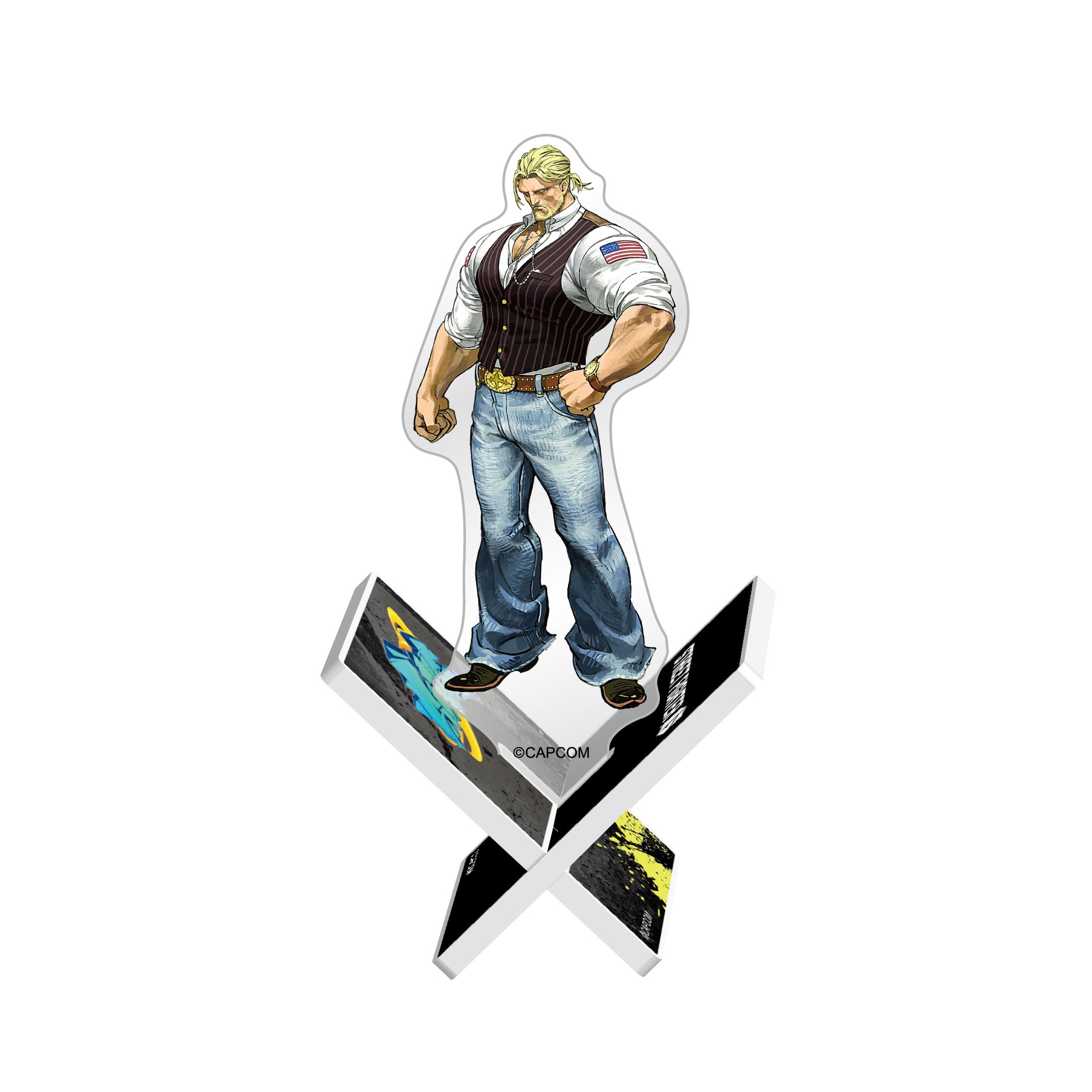 Capcom Batten Acrylic Stand Street Fighter 6 Guile Outfit3 H110 x W60mm Acrylic Approx.
Capcom Batten Acrylic Stand Street Fighter 6 Guile Outfit3 H110 x W60mm Acrylic Approx.