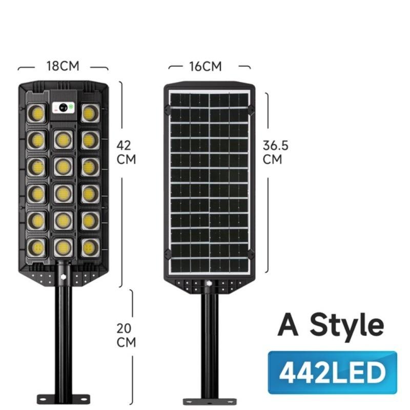 Супер Яркий Мощный Светодиодный Солнечный Уличный Фонарь Наружное Водонепроницаемое Освещение Уличный Фонарь Индукция Движения Садовые Настенные Фонари