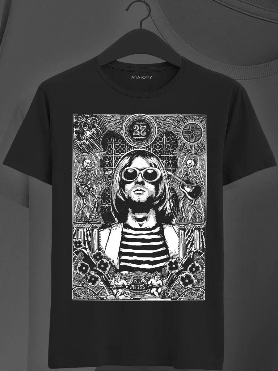 Black oversized T-shirt with print M
Black oversized T-shirt with print M