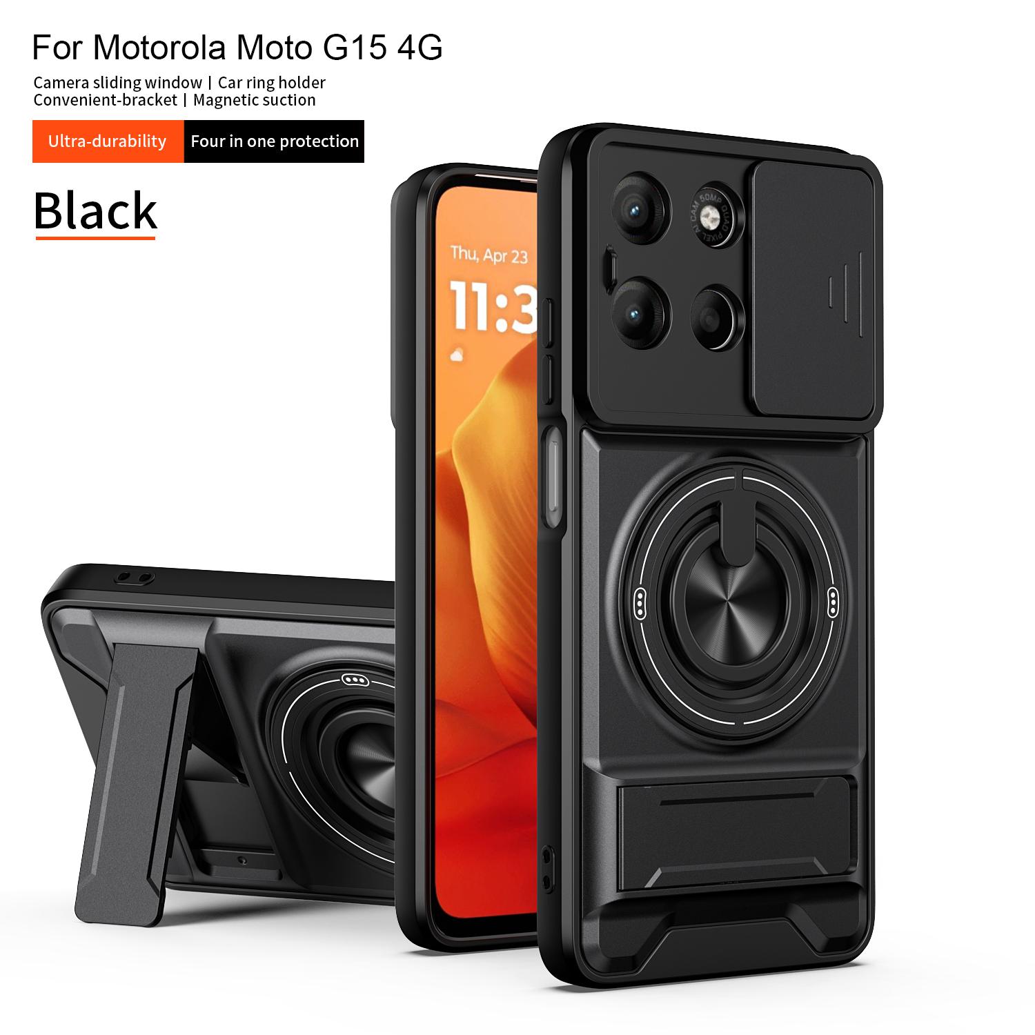 Slide Camera Cover Compatible for Motorola Moto G15 Case With Built-in Ring Stand and Folding Stand for Motorola Moto G15 чёрный
Slide Camera Cover Compatible for Motorola Moto G15 Case With Built-in Ring Stand and Folding Stand for Motorola Moto G15 чёрный