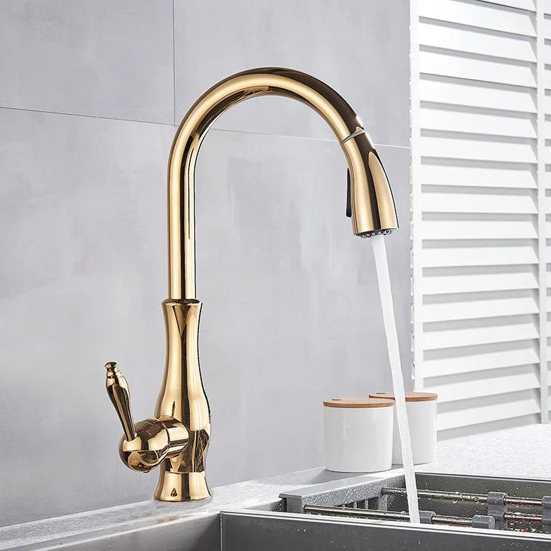 Uythner Gold Polish Swivel Spout Kitchen Sink Faucet Pull Down Sprayer Fashion Design Bathroom Kitchen Hot&Cold Water Mixer Tap
Uythner Gold Polish Swivel Spout Kitchen Sink Faucet Pull Down Sprayer Fashion Design Bathroom Kitchen Hot&Cold Water Mixer Tap
