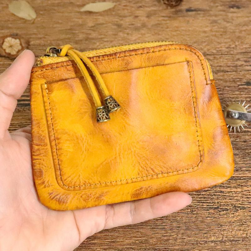 Vintage Vegetable Tanned Leather Coin Purse for Women s Adult Small Wallet, Handmade Old, Color Wiped, Niche Mini Coin Card Bag жёлтый
Vintage Vegetable Tanned Leather Coin Purse for Women s Adult Small Wallet, Handmade Old, Color Wiped, Niche Mini Coin Card Bag жёлтый