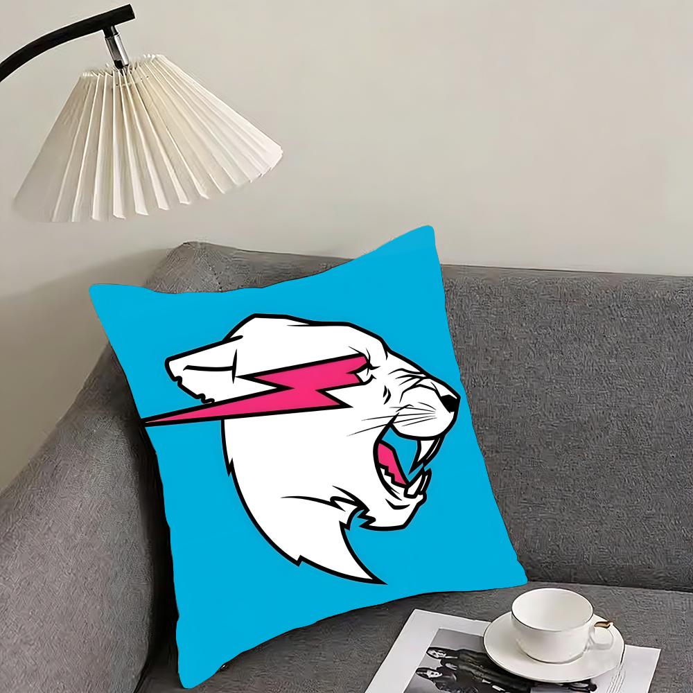 Mr Cute BBeasts Logo Cushion Cover Pillowcase Ultra Soft Skin Friendly Fabric Cloud Like Comfort Concealed Zipper 30x30cm
Mr Cute BBeasts Logo Cushion Cover Pillowcase Ultra Soft Skin Friendly Fabric Cloud Like Comfort Concealed Zipper 30x30cm