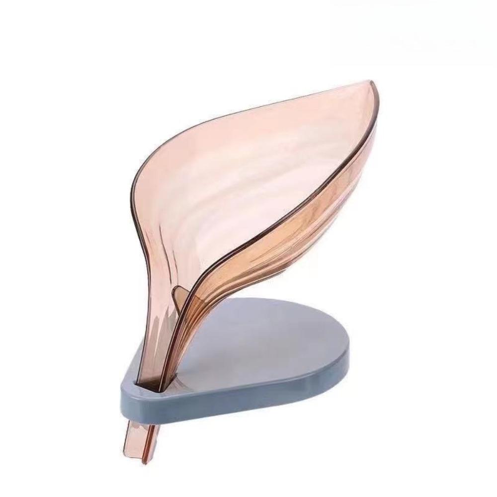 Leaf Shape Self Draining Soap Box, Plastic Punch-Free Soap Dish Holder Design, For Bathroom Shower Sink Laundry Soap Storage
Leaf Shape Self Draining Soap Box, Plastic Punch-Free Soap Dish Holder Design, For Bathroom Shower Sink Laundry Soap Storage