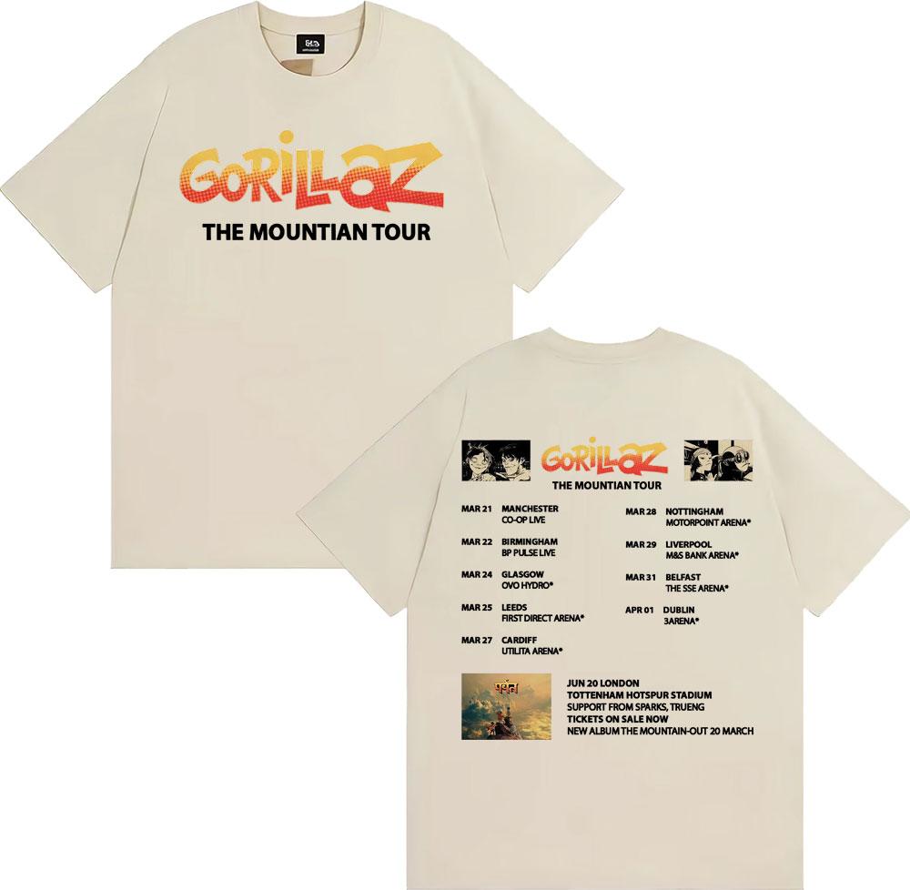 Гурт Gorillaz Новий Альбом The Mountian Tour Футболки Чоловічі Жіночі Вінтаж Мода Мультяшні Футболки Бавовняна Повсякденна Футболка з Коротким Рукавом M хакі
Гурт Gorillaz Новий Альбом The Mountian Tour Футболки Чоловічі Жіночі Вінтаж Мода Мультяшні Футболки Бавовняна Повсякденна Футболка з Коротким Рукавом M хакі
