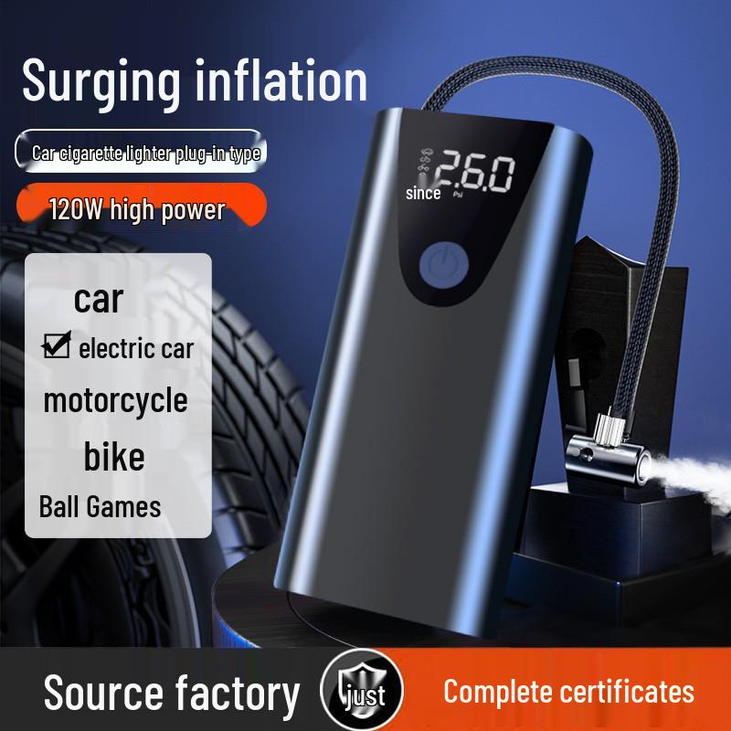 Портативный многофункциональный беспроводной электрический автомобильный воздушный насос с цифровым дисплеем
Портативный многофункциональный беспроводной электрический автомобильный воздушный насос с цифровым дисплеем