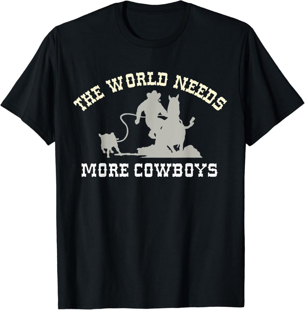 Миру Нужно Больше Ковбоев Телёнок-Лассо Футболка Унисекс XL
Миру Нужно Больше Ковбоев Телёнок-Лассо Футболка Унисекс XL