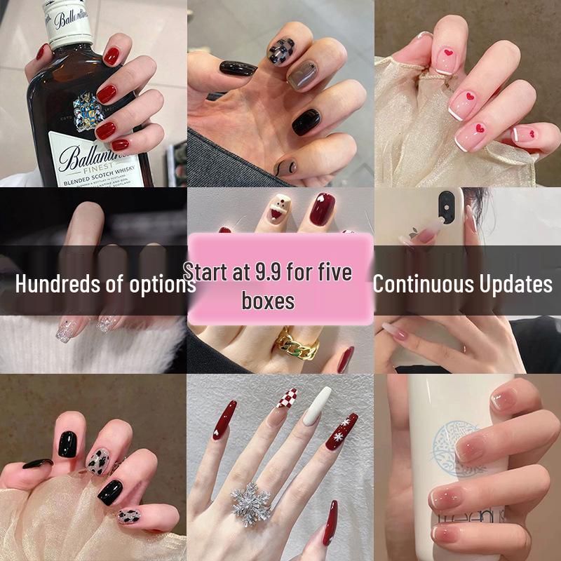 Removable Wearable Nail Art Pieces - Pure & Clean Whitening Stickers, Ideal for Christmas
Removable Wearable Nail Art Pieces - Pure & Clean Whitening Stickers, Ideal for Christmas