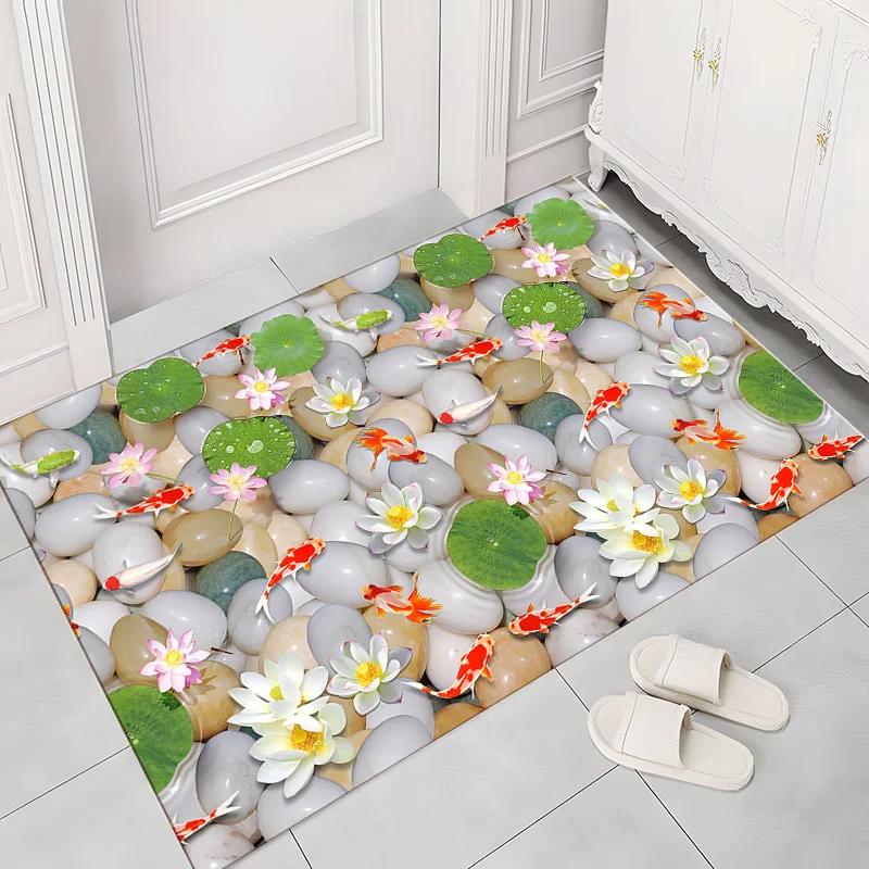 Stone Beach Pattern Area Rugs for Bedroom Living Room Decor 3D Pebbles Footprint Carpet Children s Room Play Floor Mat Non Slip 40x60cm
Stone Beach Pattern Area Rugs for Bedroom Living Room Decor 3D Pebbles Footprint Carpet Children s Room Play Floor Mat Non Slip 40x60cm