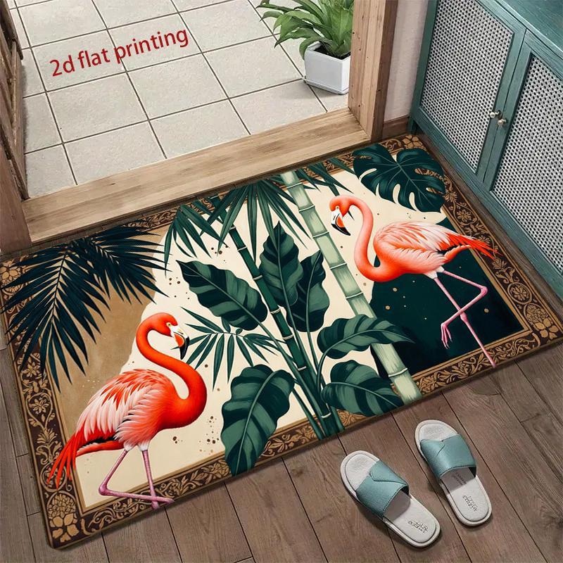 Flamingo Tropical Pattern Living Room Decoration Home Sofa Non-Slip Carpet Study Bedroom Tatami Children S Soft Floor Mat 40x60cm
Flamingo Tropical Pattern Living Room Decoration Home Sofa Non-Slip Carpet Study Bedroom Tatami Children S Soft Floor Mat 40x60cm