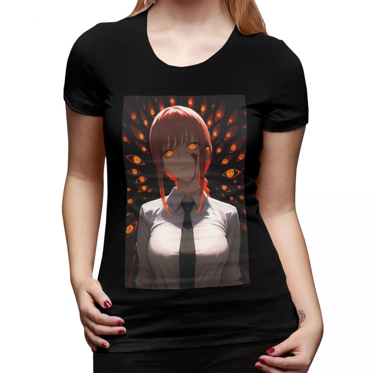 Makima TShirt for Women Round Neck Streetwear T Shirts Womens Short Sleeve Summer Clothes Tops 2XL
Makima TShirt for Women Round Neck Streetwear T Shirts Womens Short Sleeve Summer Clothes Tops 2XL