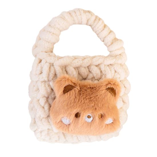 Crochet Animal Coin Purse Handmade Knitting Earphone Lipstick Keys Storage Bag Women Girls Small Handbag Pouch Birthday Holiday Bear
Crochet Animal Coin Purse Handmade Knitting Earphone Lipstick Keys Storage Bag Women Girls Small Handbag Pouch Birthday Holiday Bear