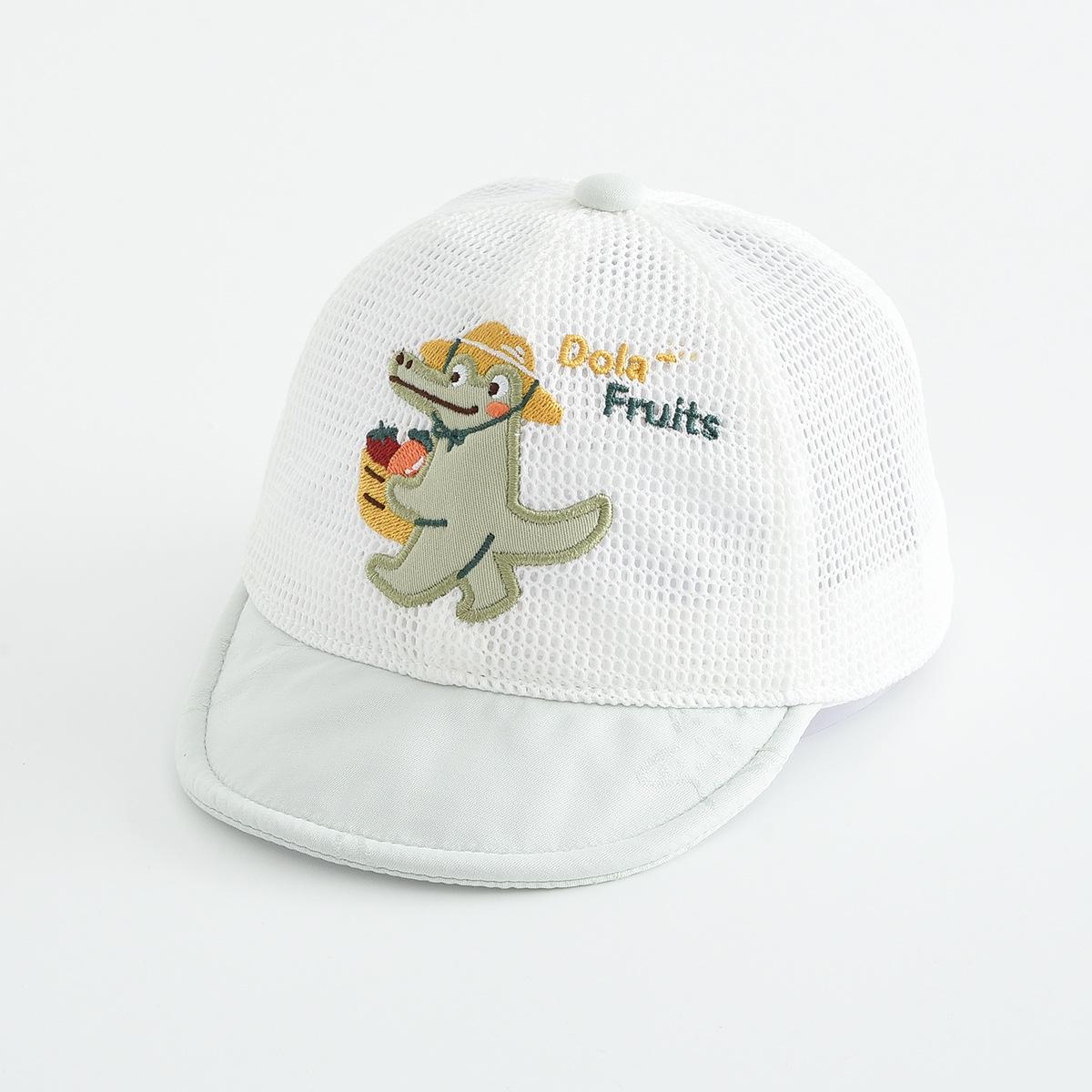 Cute Dinosaur Mesh Baseball Cap - Windproof & Sun Protection for Babies 44cm Circumference світло-зелений колір
Cute Dinosaur Mesh Baseball Cap - Windproof & Sun Protection for Babies 44cm Circumference світло-зелений колір