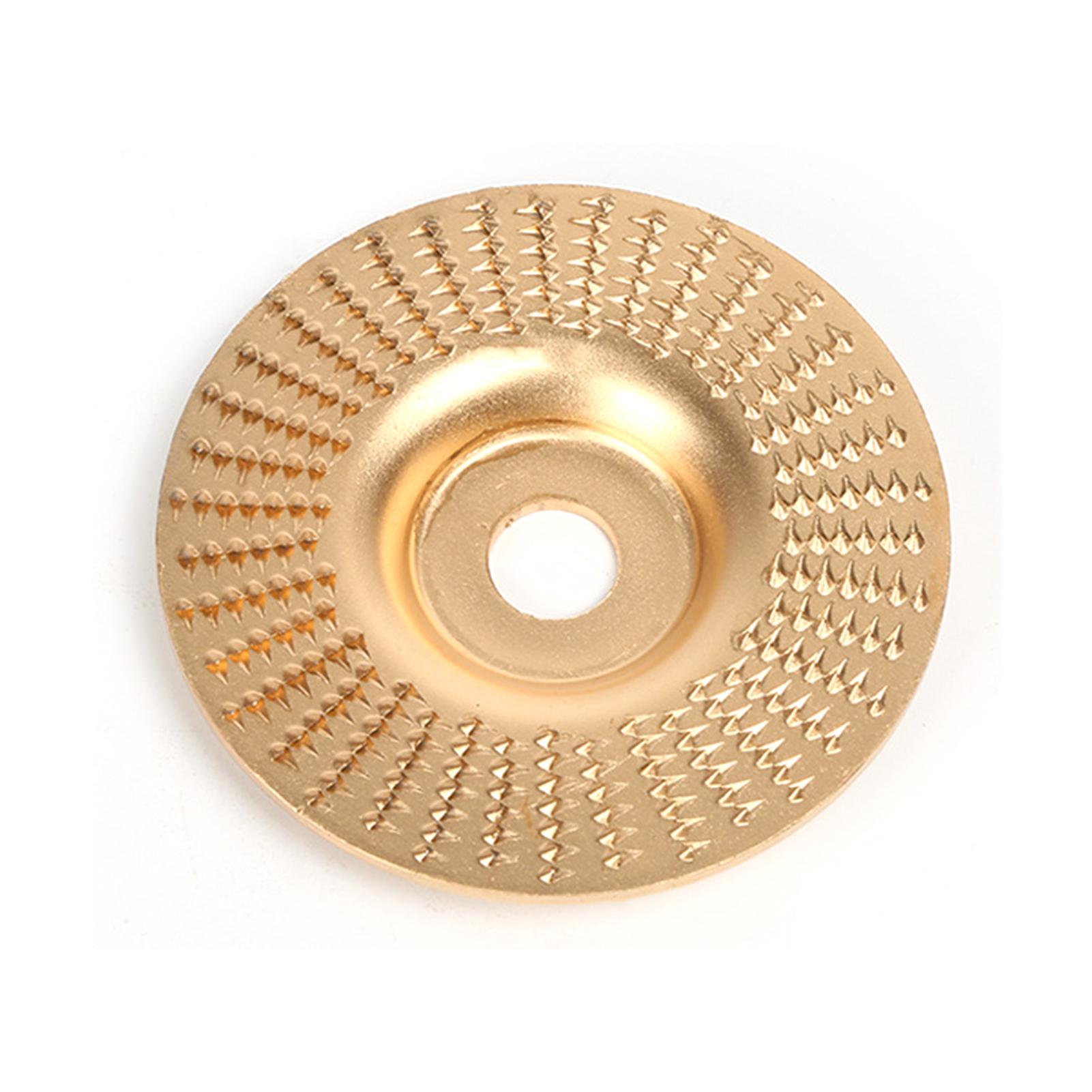 4-дюймовый угловой шлифовальный станок для деревообработки, формовочный круг из высокоуглеродистой стали, диск для обработки дерева, шлифовальная машина для пней Flat Type золотой
4-дюймовый угловой шлифовальный станок для деревообработки, формовочный круг из высокоуглеродистой стали, диск для обработки дерева, шлифовальная машина для пней Flat Type золотой