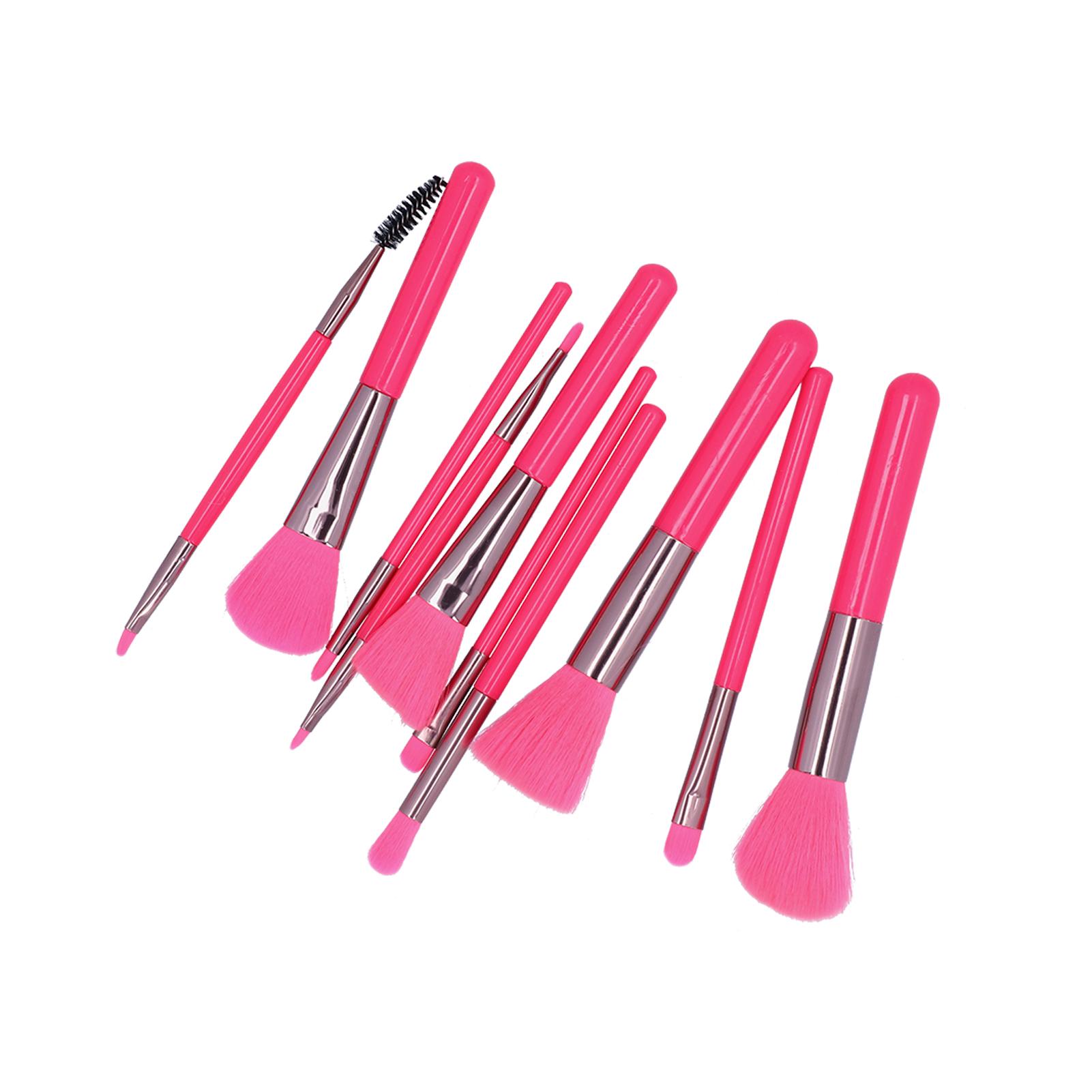 10pcs Rose Red Cosmetic Brush Set Soft Hair Loose Powder Eyeshadow Brush Makeup Tool
10pcs Rose Red Cosmetic Brush Set Soft Hair Loose Powder Eyeshadow Brush Makeup Tool