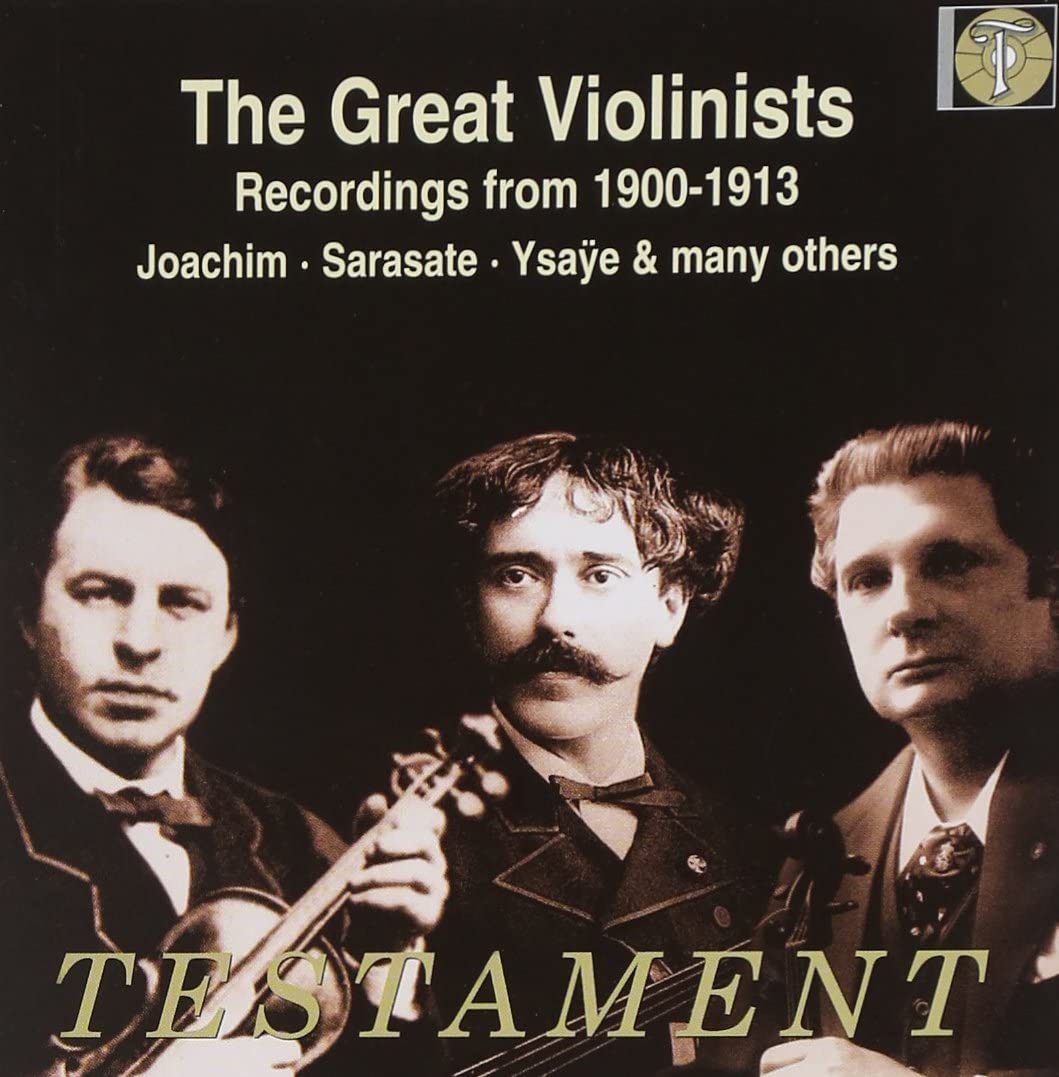 CD JOACHIM, SARASATE, YSAYE; KREISLE - Great Violinists-Recordings from 19 UK Classical Used
CD JOACHIM, SARASATE, YSAYE; KREISLE - Great Violinists-Recordings from 19 UK Classical Used