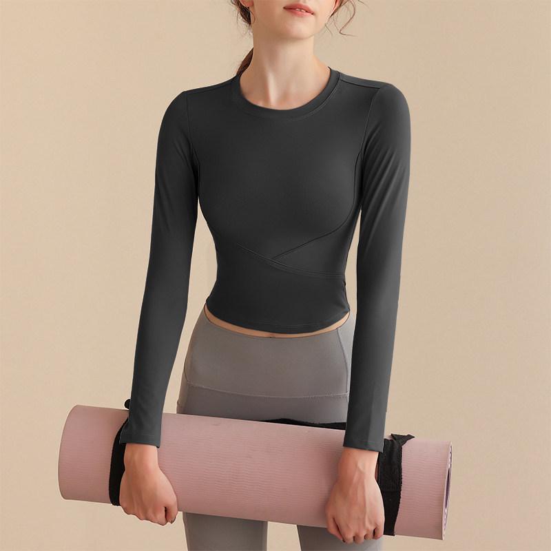 Women s Quick-Dry Pilates & Yoga Long Sleeve Sport Top - Sweat-Wicking, Tight-Fit for Running & Fitness L
Women s Quick-Dry Pilates & Yoga Long Sleeve Sport Top - Sweat-Wicking, Tight-Fit for Running & Fitness L
