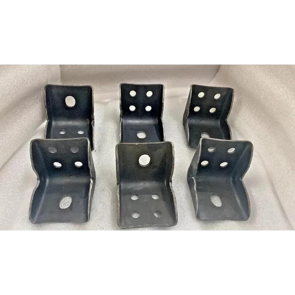 6 PCS Frame Body Mount Bracket For Willys Jeep MB CJ2A CJ3A CJ3B CJ5 M38 M38A1
6 PCS Frame Body Mount Bracket For Willys Jeep MB CJ2A CJ3A CJ3B CJ5 M38 M38A1