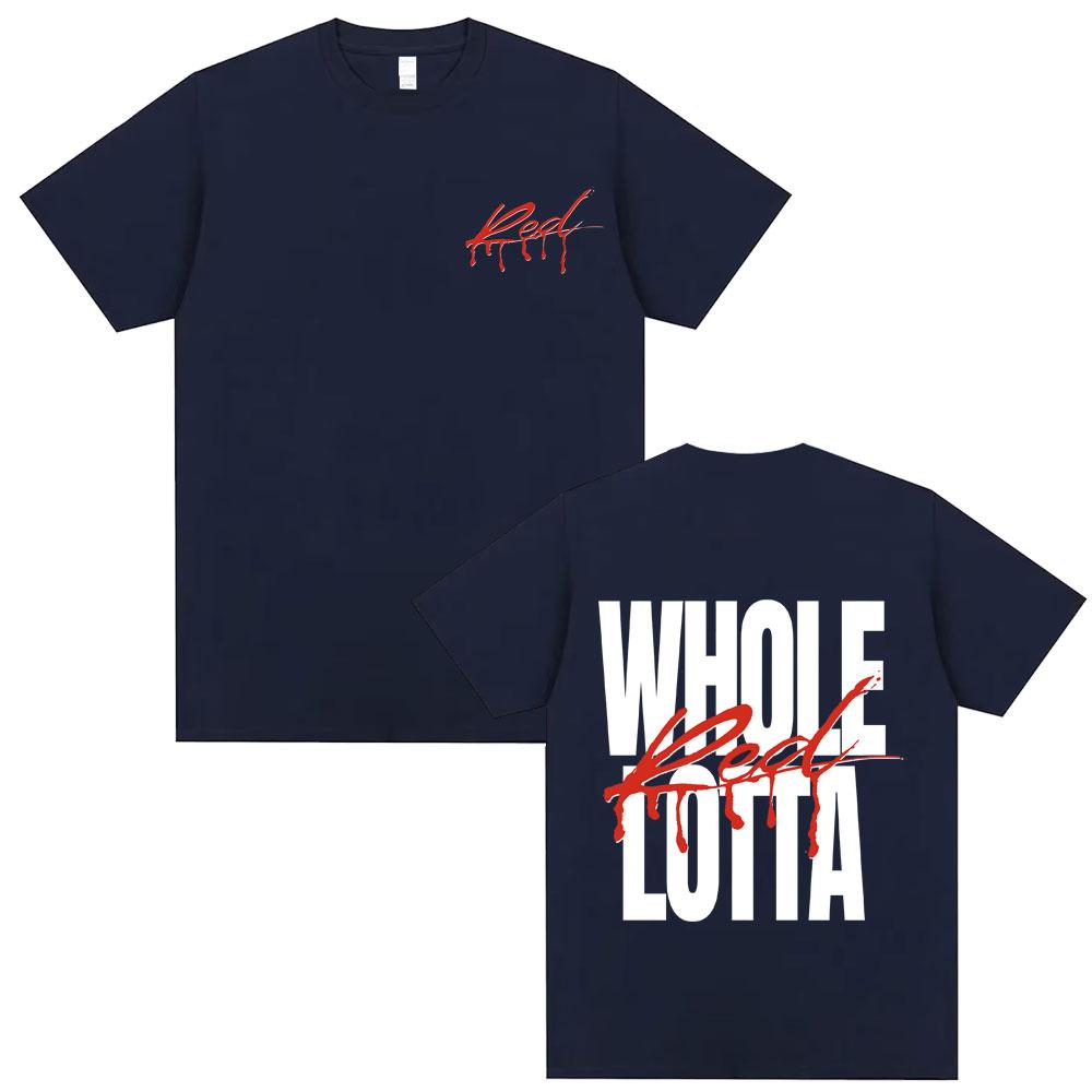2025 Summer Hiphop Rapper Playboi Carti AllLolita Red Graphic Tshirt Mens Retro Shortsleeved Fashion Loose Cotton Top 4XL
2025 Summer Hiphop Rapper Playboi Carti AllLolita Red Graphic Tshirt Mens Retro Shortsleeved Fashion Loose Cotton Top 4XL