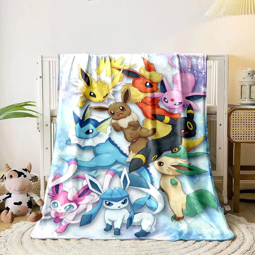 Various colorful Eevee evolutions arranged dynamically on a snowy background. for all seasons blanket lunch break throw gift 80cm x 120cm
Various colorful Eevee evolutions arranged dynamically on a snowy background. for all seasons blanket lunch break throw gift 80cm x 120cm
