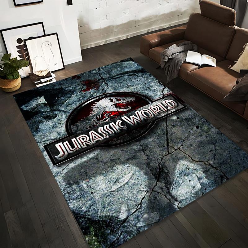 Jurassic World Dinosaur Logo Carpet with Cracked Stone Background Design Suitable for use as an anti-slip for living room bedroom sofas 40x60cm( 15x23in )
Jurassic World Dinosaur Logo Carpet with Cracked Stone Background Design Suitable for use as an anti-slip for living room bedroom sofas 40x60cm( 15x23in )