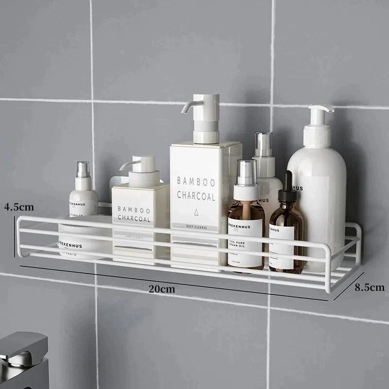 Wall-Mounted Bathroom Storage Rack - Punch-Free Washstand Shelf
Wall-Mounted Bathroom Storage Rack - Punch-Free Washstand Shelf