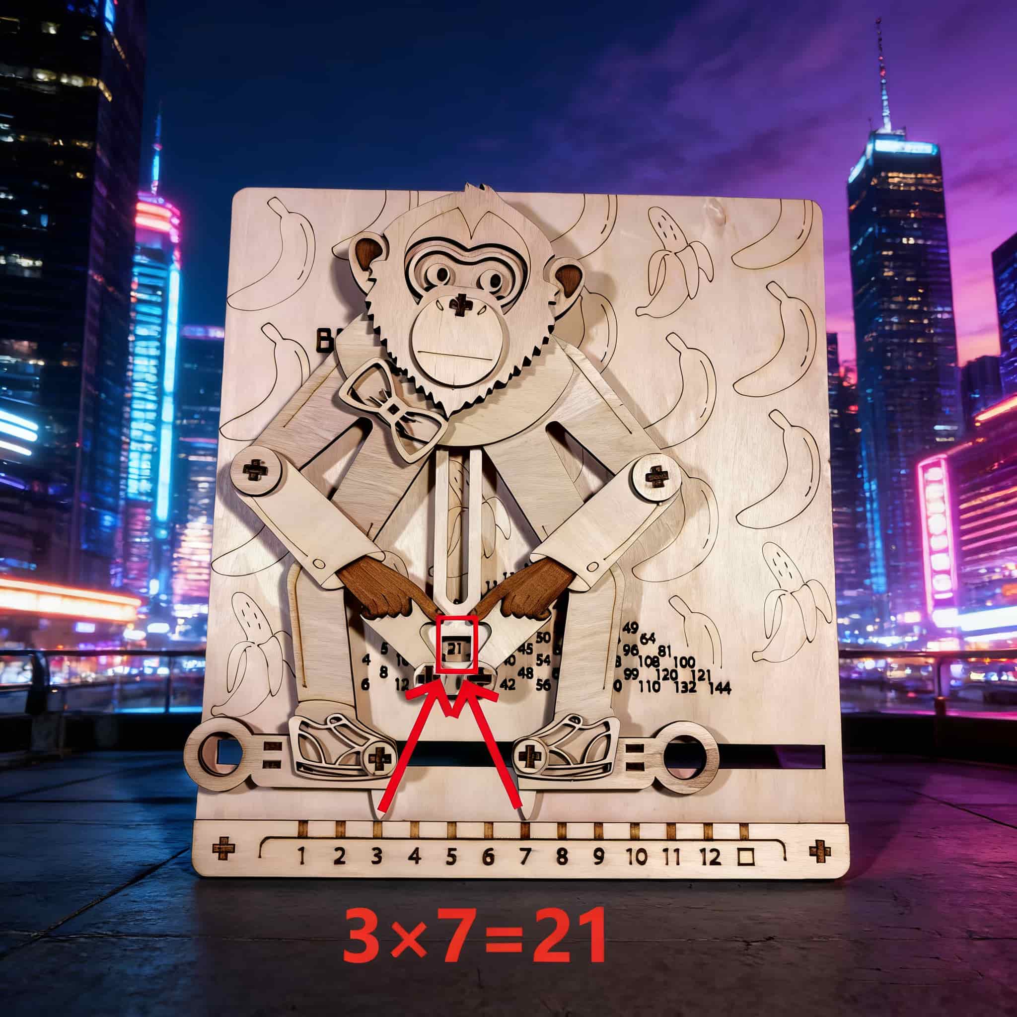 3D Arithmetic Monkey Wooden Puzzle DIY Model Package Handcrafted Present Home Decor Birthday/Valentine s Day Present белый
3D Arithmetic Monkey Wooden Puzzle DIY Model Package Handcrafted Present Home Decor Birthday/Valentine s Day Present белый