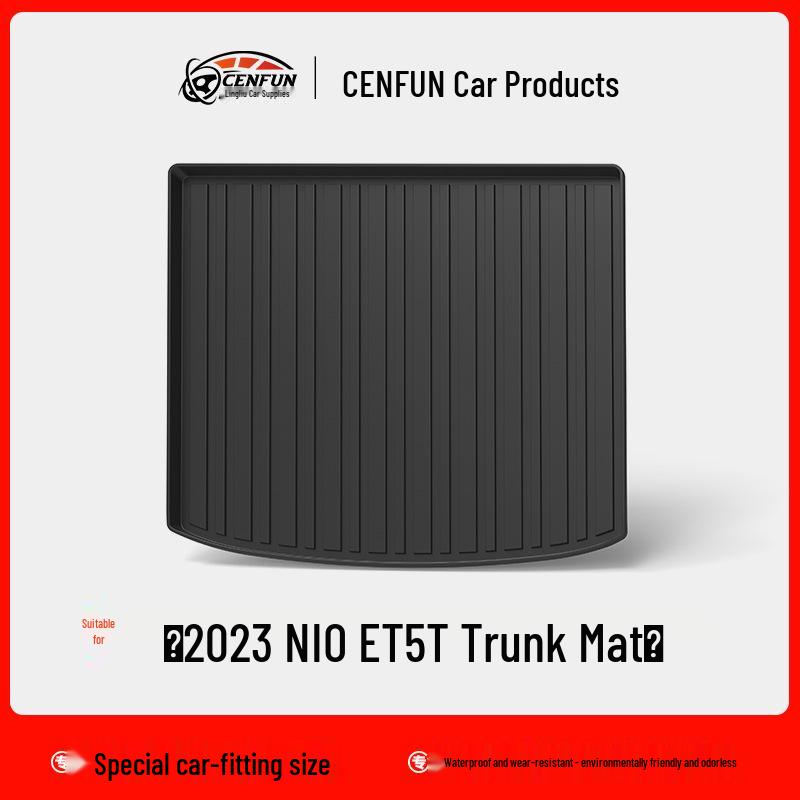 NIO ET5T 2023 Rear Seat Backrest Pad: Waterproof, Wear-Resistant, Odorless Carbon Fiber Pattern TPE Trunk Mat. No specification
NIO ET5T 2023 Rear Seat Backrest Pad: Waterproof, Wear-Resistant, Odorless Carbon Fiber Pattern TPE Trunk Mat. No specification