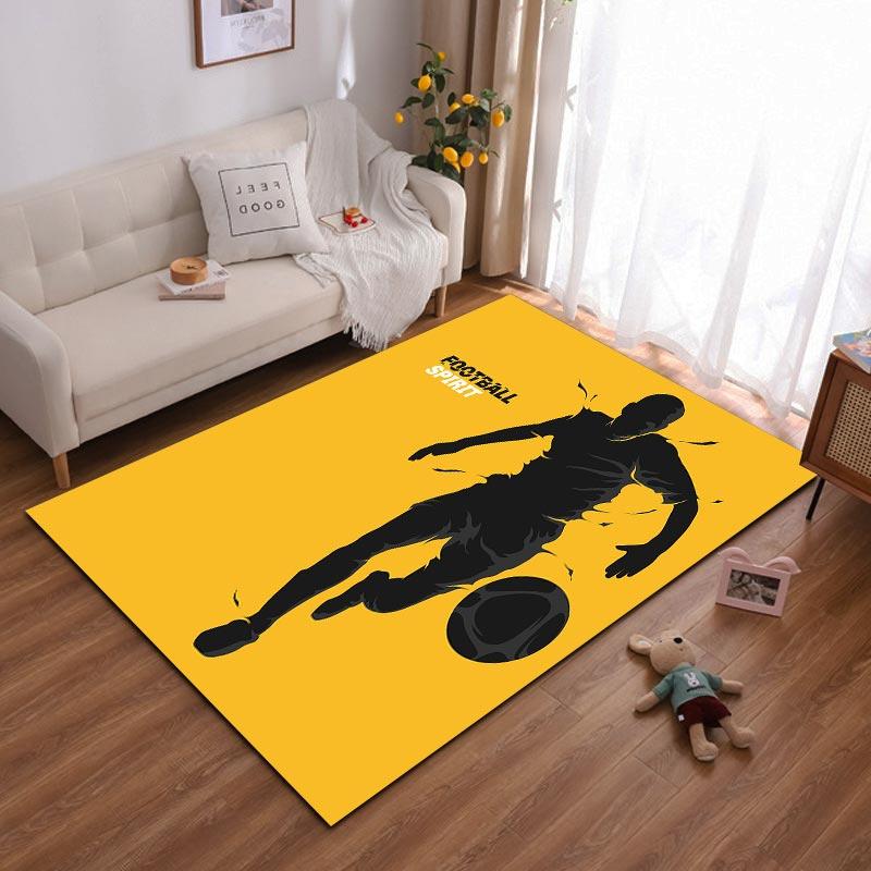 Modern Football Player Pattern Yellow Carpet for Living Room Decor Suitable for use as an anti-slip for living room bedroom sofas 40x60cm( 15x23in )
Modern Football Player Pattern Yellow Carpet for Living Room Decor Suitable for use as an anti-slip for living room bedroom sofas 40x60cm( 15x23in )