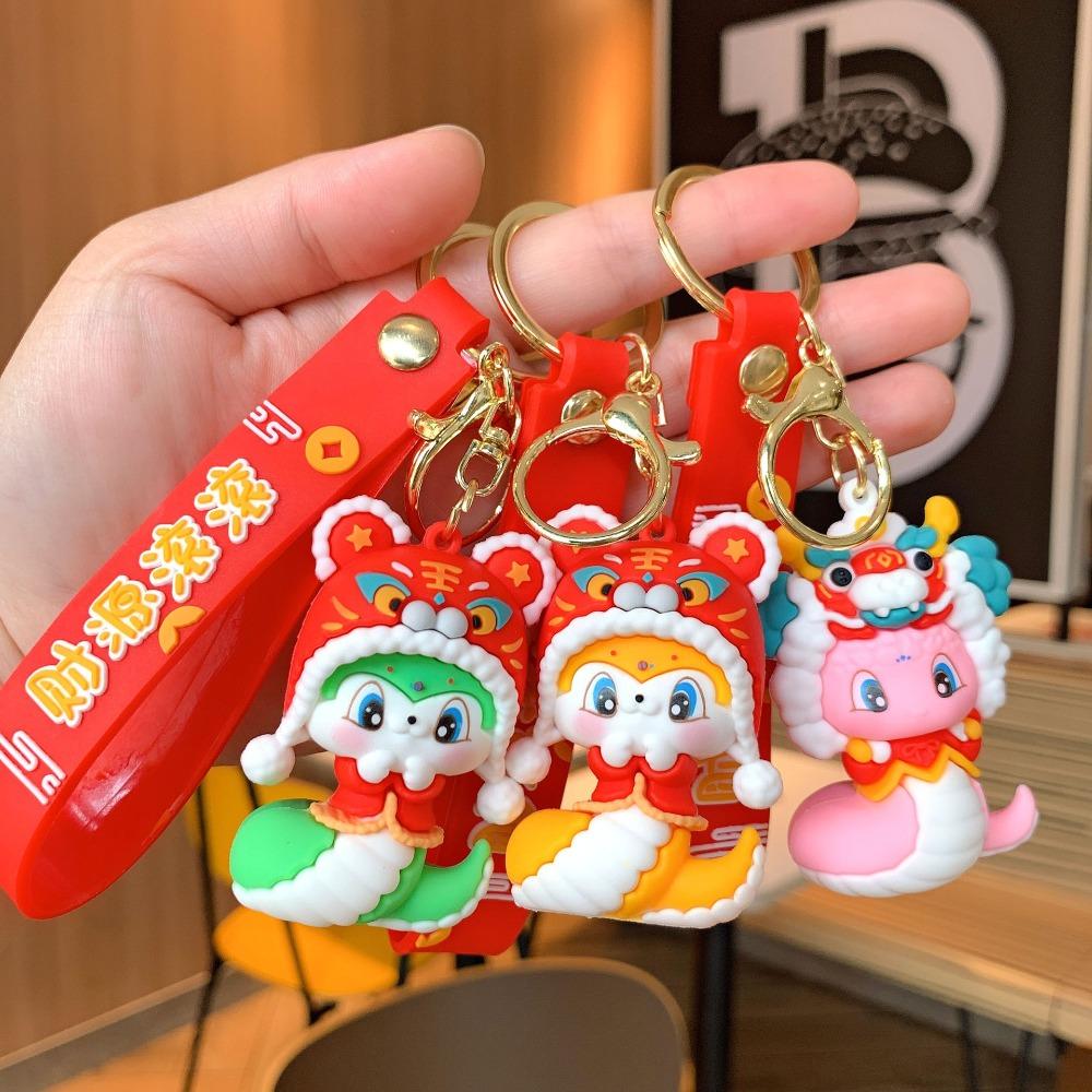 Lion Dance 2025 Новогодняя подвеска Брелок для ключей в виде змеи Богатство Креативный брелок в виде змеи Подарки зелёный
Lion Dance 2025 Новогодняя подвеска Брелок для ключей в виде змеи Богатство Креативный брелок в виде змеи Подарки зелёный