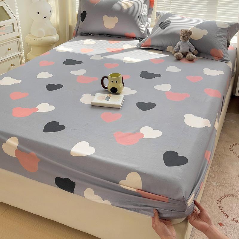 Новый предмет простыня на резинке хлопковый набивной чехол для кровати дышащий приятный для кожи 360-градусный чехол с эластичным матрасом постельное белье Only 2 pillowcases 
Новый предмет простыня на резинке хлопковый набивной чехол для кровати дышащий приятный для кожи 360-градусный чехол с эластичным матрасом постельное белье Only 2 pillowcases