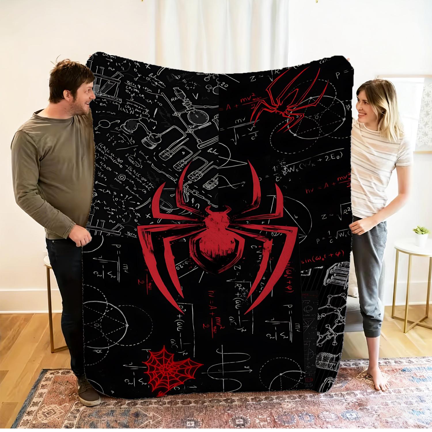 Spider Man themed blanket,Soft Flannel, GoldenSpider and Web Pattern Design,Suitable for Sofas and Bed,Suitable for all Seasons 100x150cm
Spider Man themed blanket,Soft Flannel, GoldenSpider and Web Pattern Design,Suitable for Sofas and Bed,Suitable for all Seasons 100x150cm