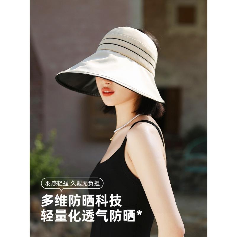 Sunscreen hat sunshade anti-ultraviolet women s sunscreen hat cover face show face small versatile foldable sun hat bucket hat summer Adjustable
Sunscreen hat sunshade anti-ultraviolet women s sunscreen hat cover face show face small versatile foldable sun hat bucket hat summer Adjustable
