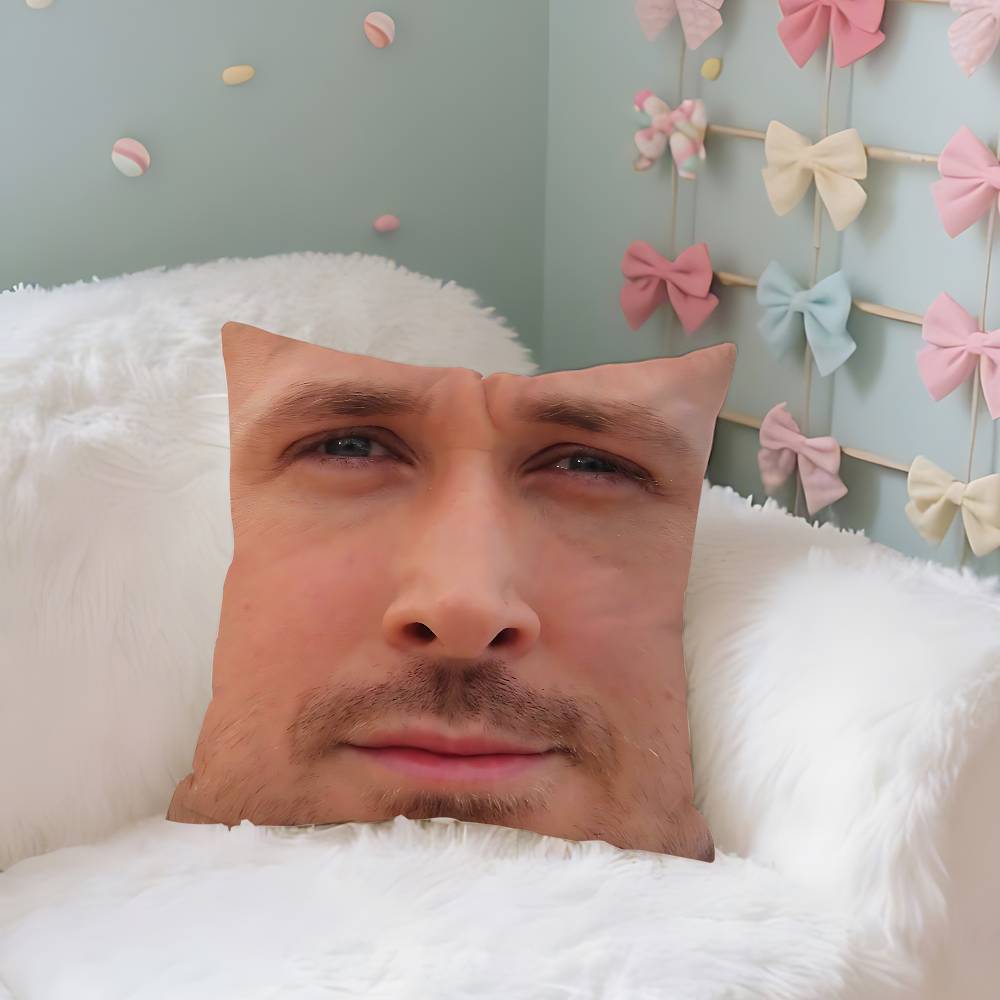 1pc Ryan Gosling Face Printing Case Plush Fabric Soft Pillowcase Double Sided Print Cushion Cover Household Gifts 40x40CM(16x16in)
1pc Ryan Gosling Face Printing Case Plush Fabric Soft Pillowcase Double Sided Print Cushion Cover Household Gifts 40x40CM(16x16in)