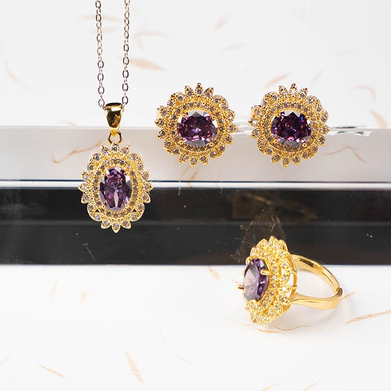 2026 Jewelry Women s Necklace Ring Earrings Three-piece Set Sweater Chain Zircon High Fashion Light Luxury Versatile Jewelry 45CM
2026 Jewelry Women s Necklace Ring Earrings Three-piece Set Sweater Chain Zircon High Fashion Light Luxury Versatile Jewelry 45CM