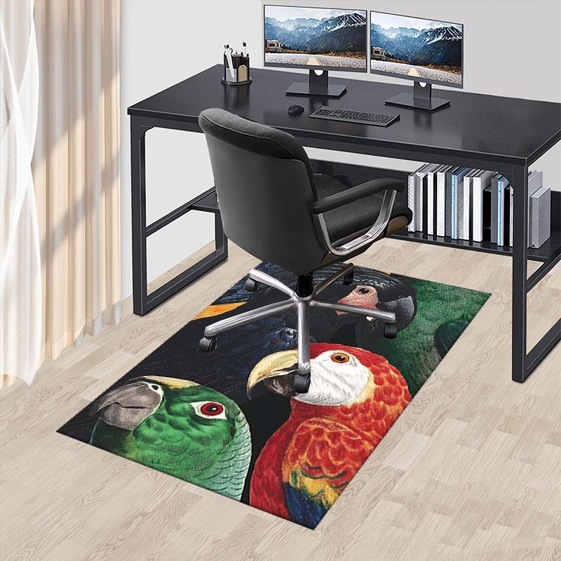 1pc Parrot Paradise Chair Mat: Anime Cartoon Design, Anti-Slip Carpet for Office and Home Decor - Perfect Gift for Any Season!A068 60cm by 90cm
1pc Parrot Paradise Chair Mat: Anime Cartoon Design, Anti-Slip Carpet for Office and Home Decor - Perfect Gift for Any Season!A068 60cm by 90cm